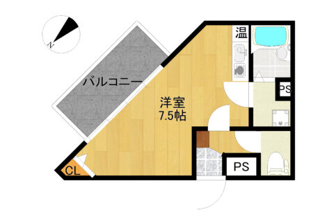 2号タイプ（CL有り・折戸）